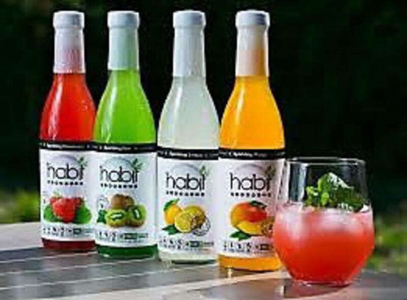 Habit Sparkling Beverage, 100mg (assorted flavors)