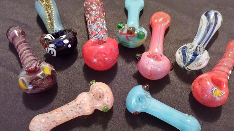 Assorted Glass Pipes from $15-$25