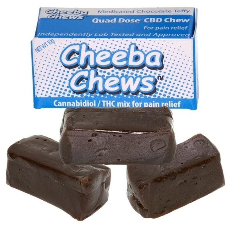 Cheeba Chews - CBD Chews - Blue - 50mg THC