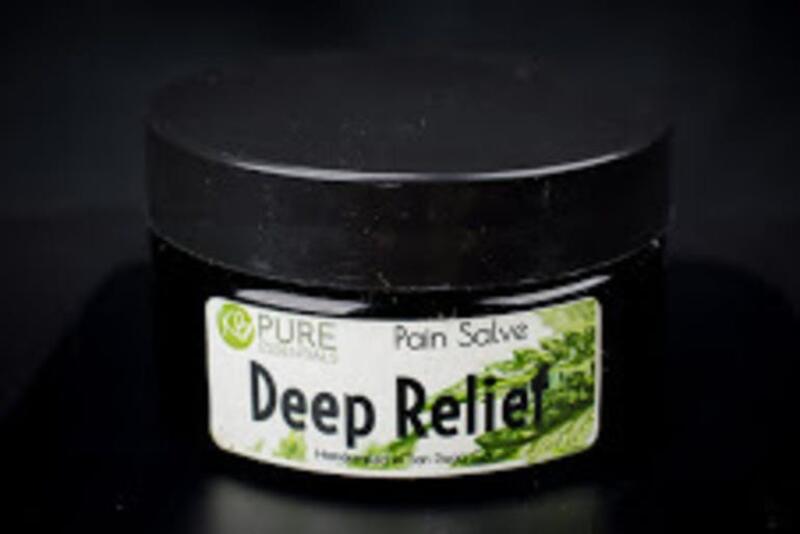 50mg CBD Pain Salve Deep Relief Rub Pure Essentials