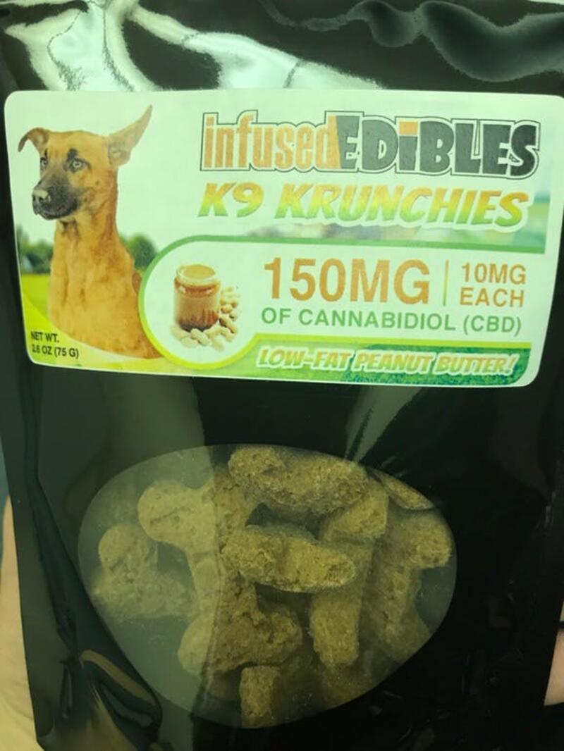 Dog Treats Peanut Butter 150mg CBD INFUSED EDIBLES