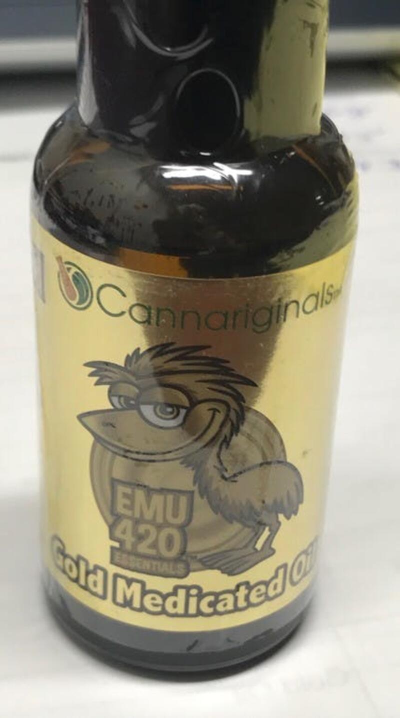 EMU 420 ESSTEMTIALS GOLD OIL 50MG CBD