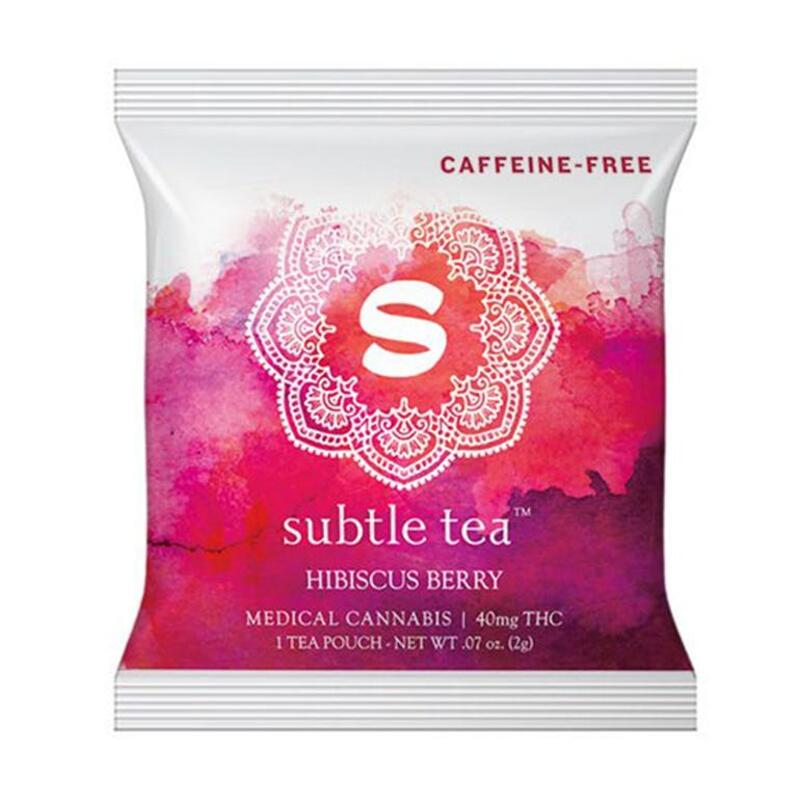 Subtle Tea Hibiscus Berry - 40mg