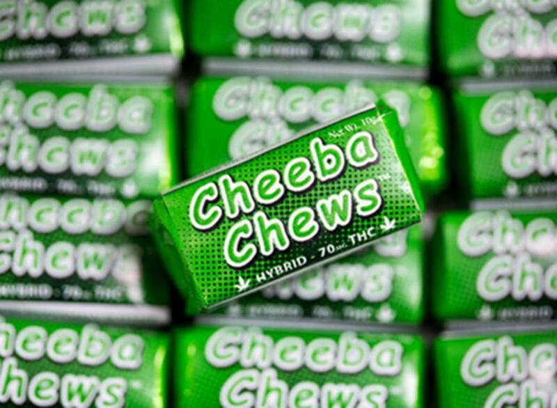 Cheeba Chew- Hybrid (70mg THC)