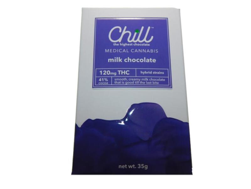 Chill Chocolate - Milk Chocolate 120mg