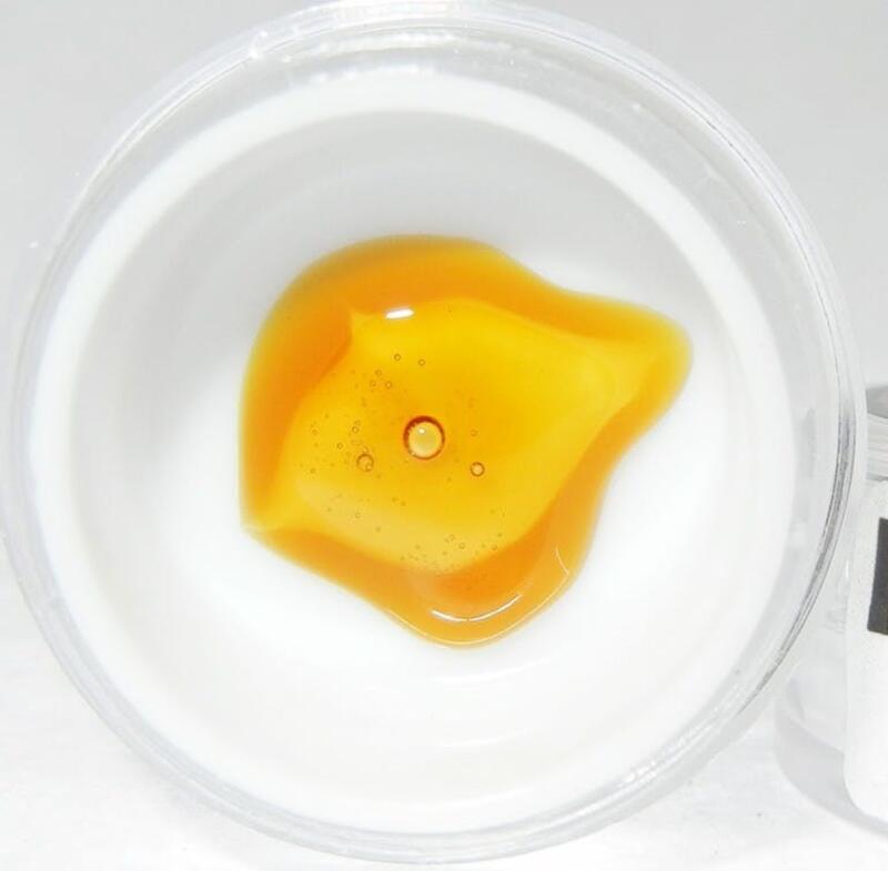 High CBD Wax with High Potency THC Clear Distillate