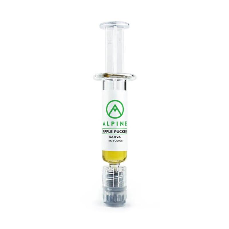 Apple Pucker E-Juice Syringe - Alpine Vapor