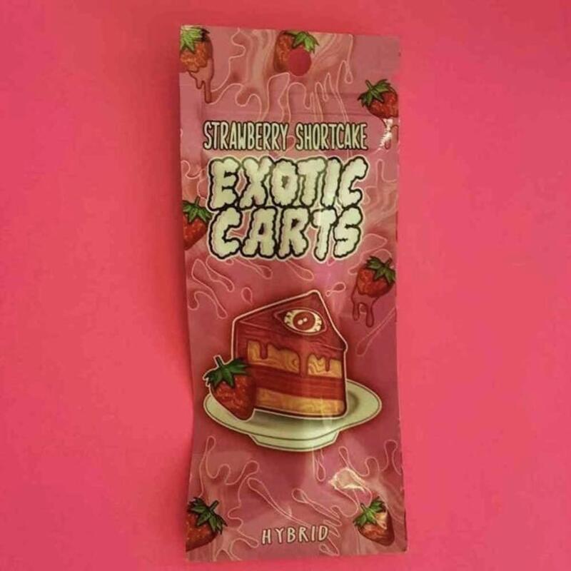 Strawberry Shortcake Cartridge (1g) - Exotic Carts