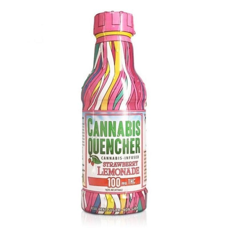Cannabis Quencher 100MG- Strawberry Lemonade