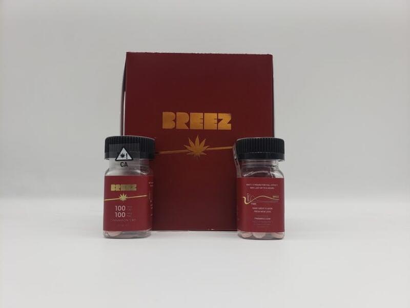 Breez Mints- Cinnamon CBD/THC- 100mg