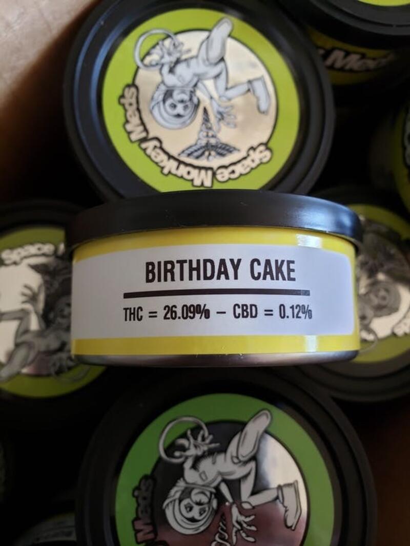 Birthday Cake - 4g can by Space Monkey Meds