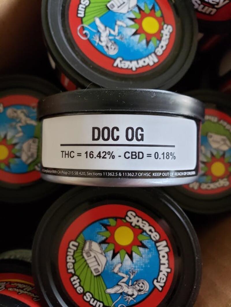 Doc OG (Greenhouse) - 4g can by Space Monkey Under the Sun