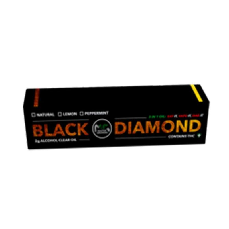 Black Diamond Oil (RSO Oil) THC 2gm Syringe