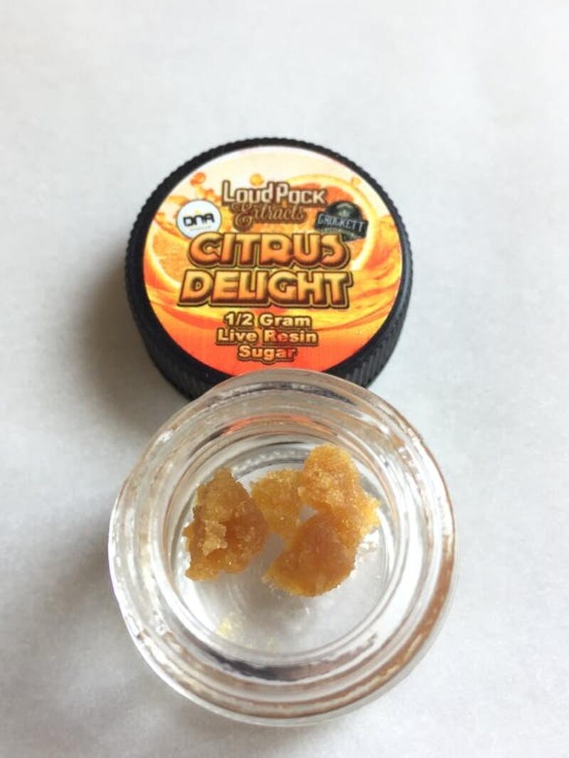 Loudpack Live Resin - Citrus Delight Sugar