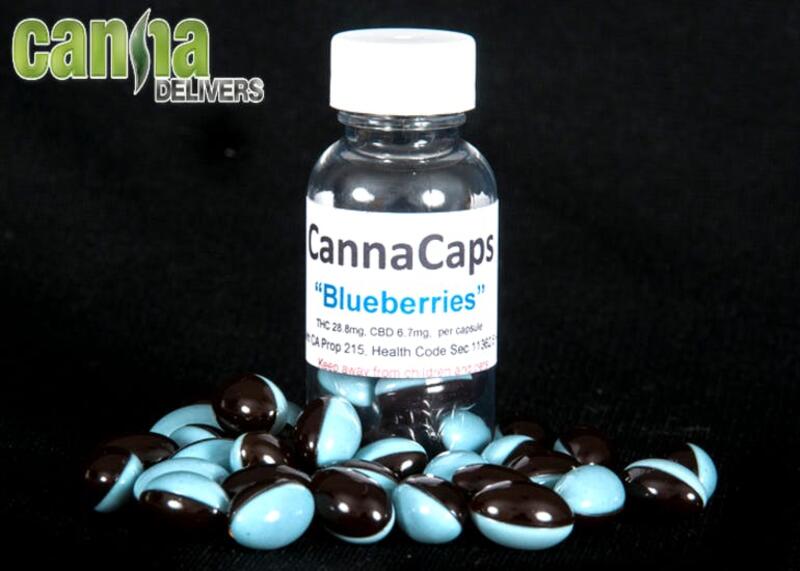 CANNA CAPS - BLUEBERRIES 2pk(23.6mg)