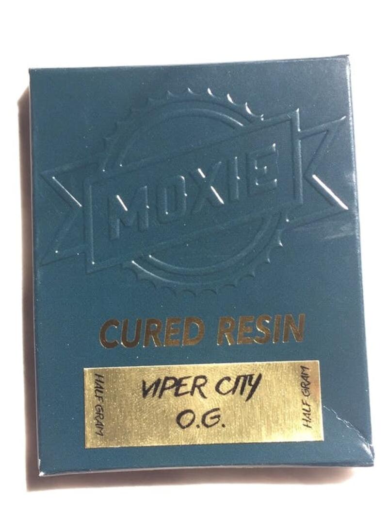 Moxie Cured Resin - Viper City O.G.