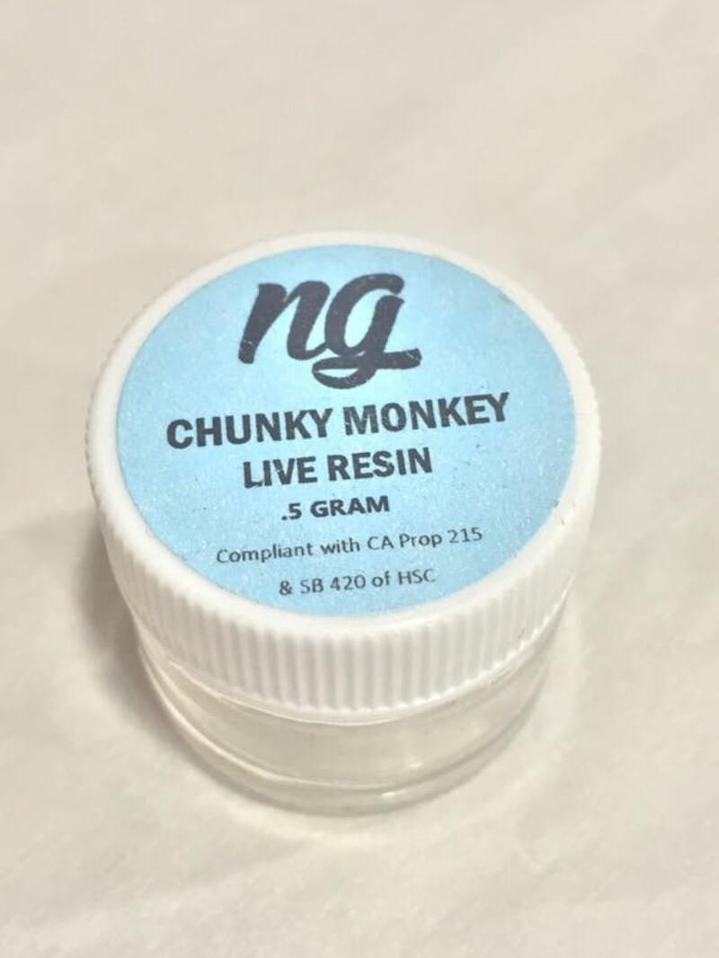 Nameless Genetics Live Resin - Chunky Monkey Cake Badder