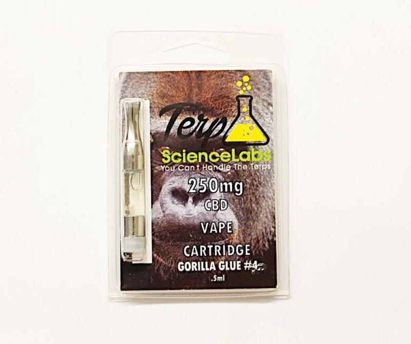 (CBD) Gorilla Glue #4 - Terps ScienceLabs
