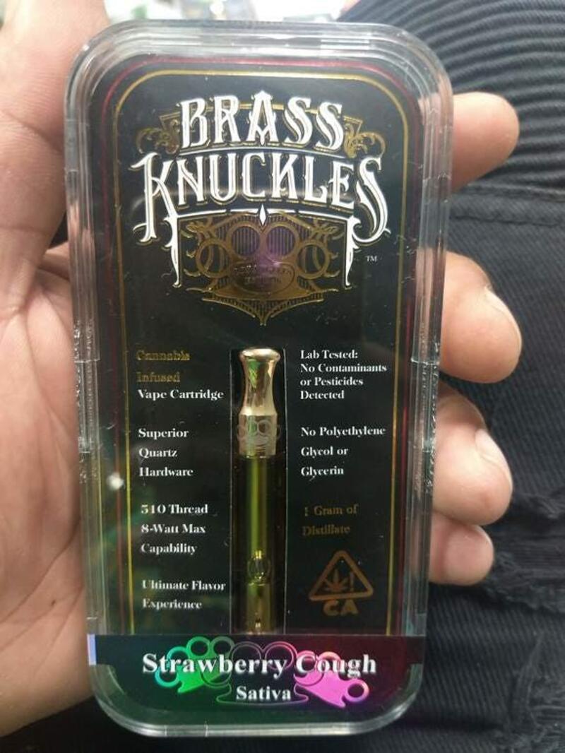 Brass Knuckles Full Gram Strawberry Cough