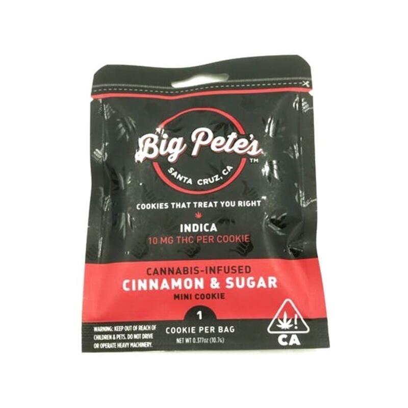 Big Pete's Cinnamon & Sugar Mini Cookie - 10mg