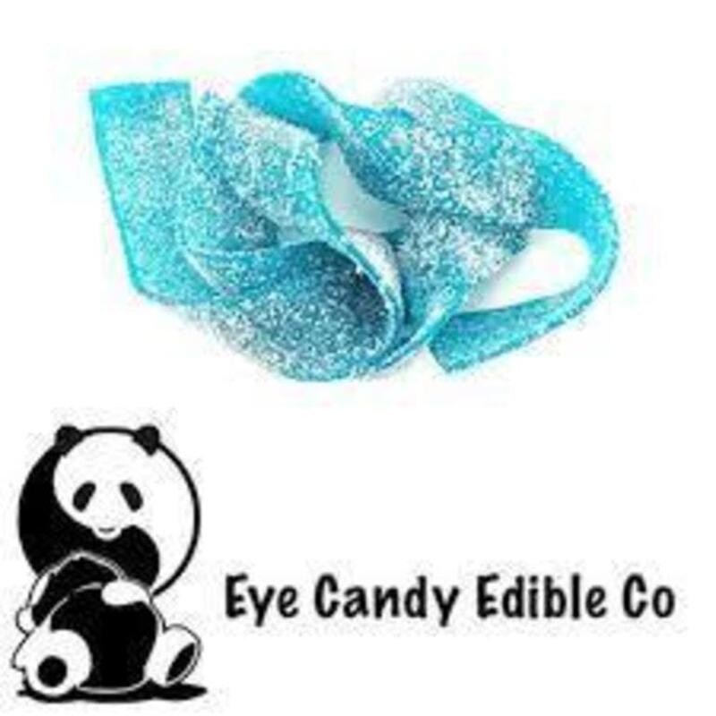 Eye Candy Blue Razz Gummy Belts - 200mg