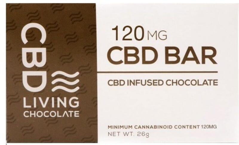 CBD Only Infused Chocolate Bar 120mg