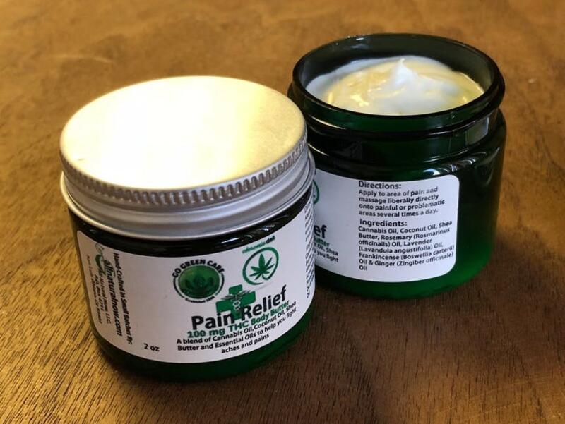 TOPICAL - Pain Relief Body Butter 100mg THC ($30)