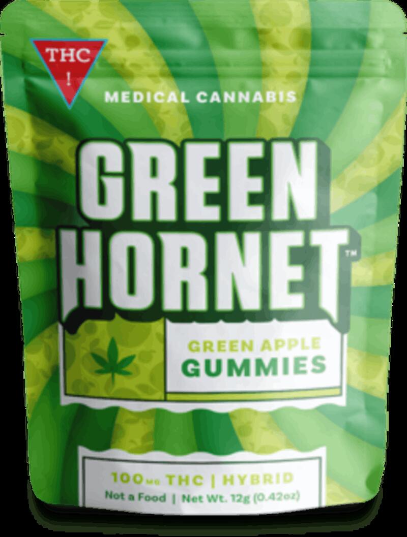 Green Hornet Gummies – Cheeba Chews (100mg THC – 4 flavors)