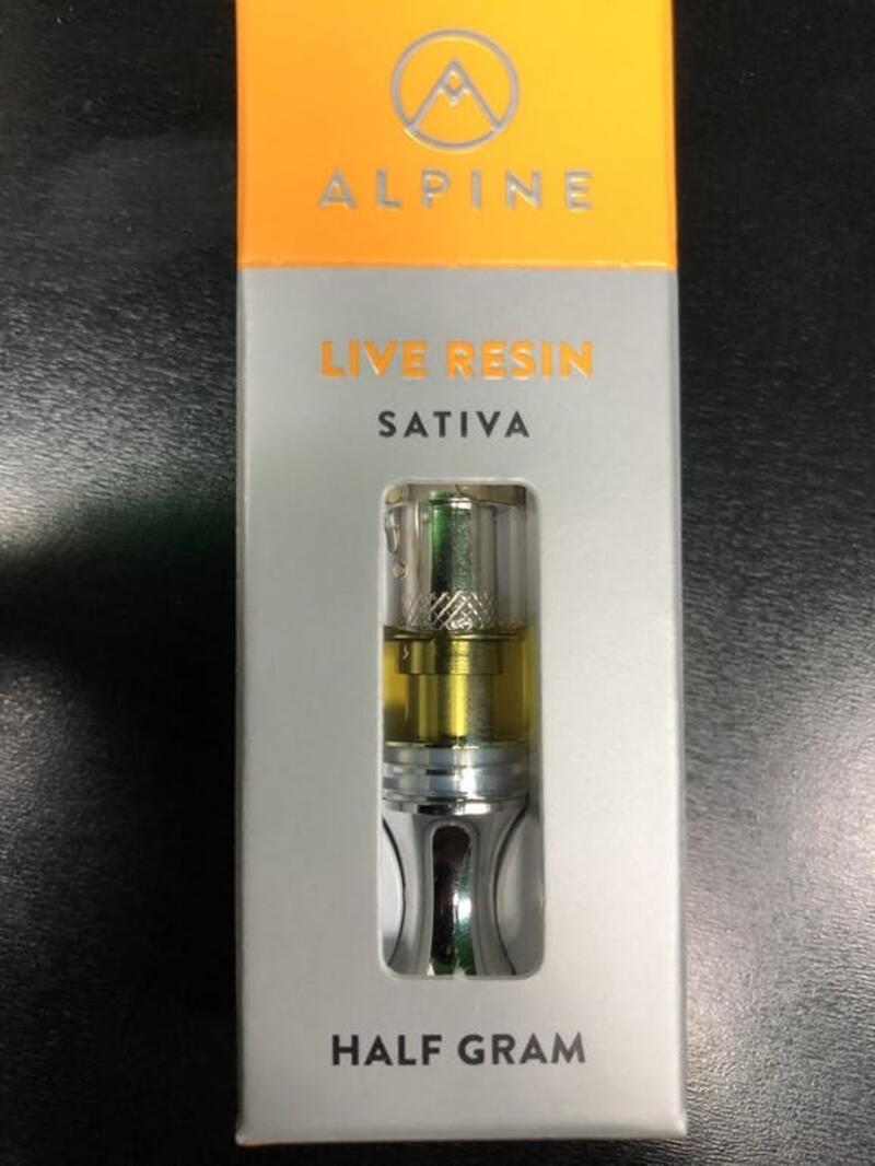 Alpine half gram cartridge