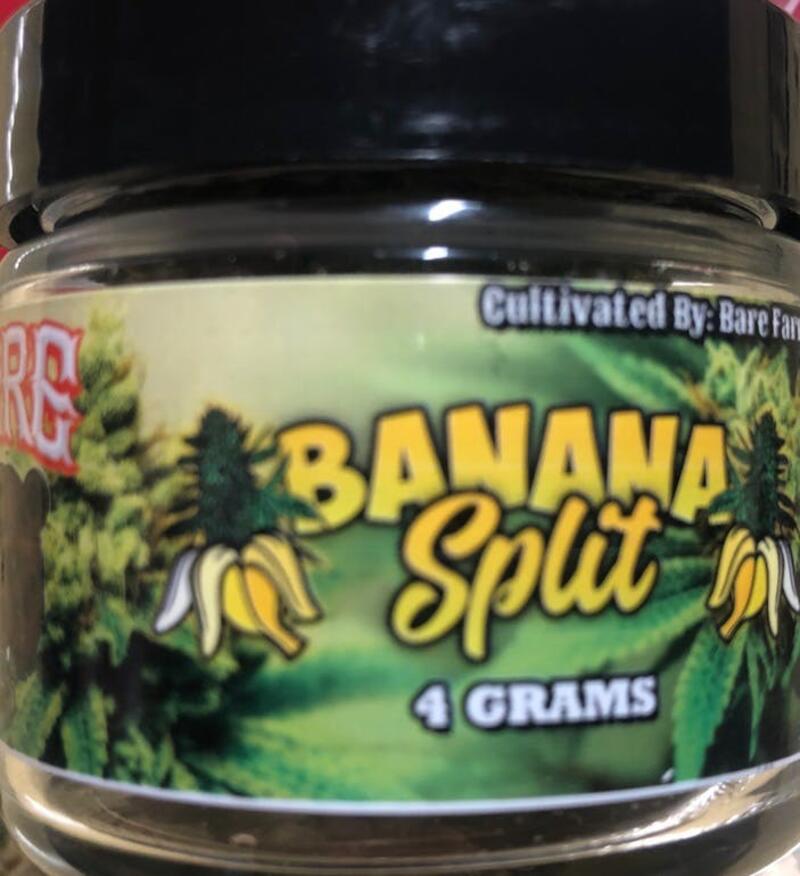 Bare Farms Pre-Packaged 1/8th Banana Split