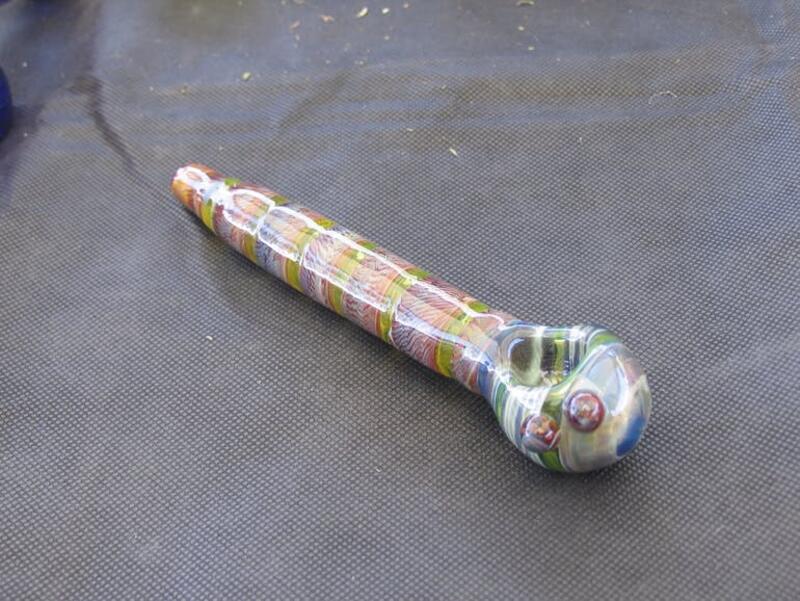Hand Blown Pipe X-Large 7 1/2"