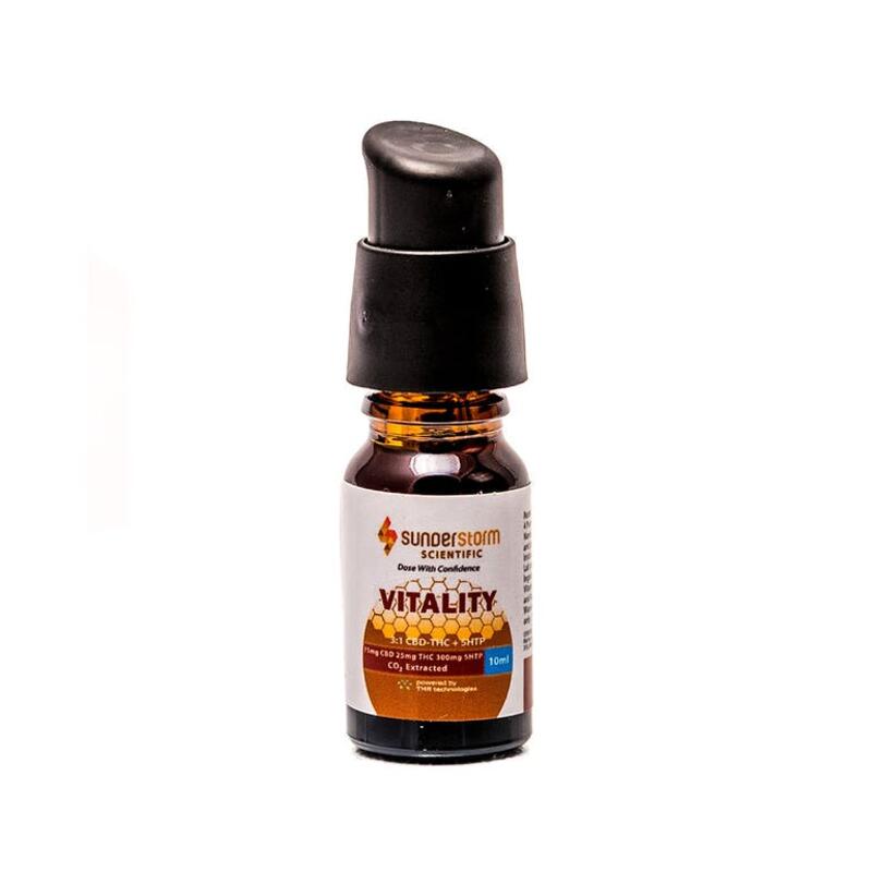 Vitality 1:3 THC:CBD Nano-emulsion 10 ml