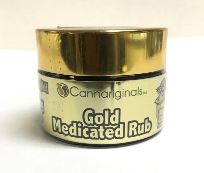 EMU 420 ESSENTIALS, Gold Medicated Rub (50 mg CBD)
