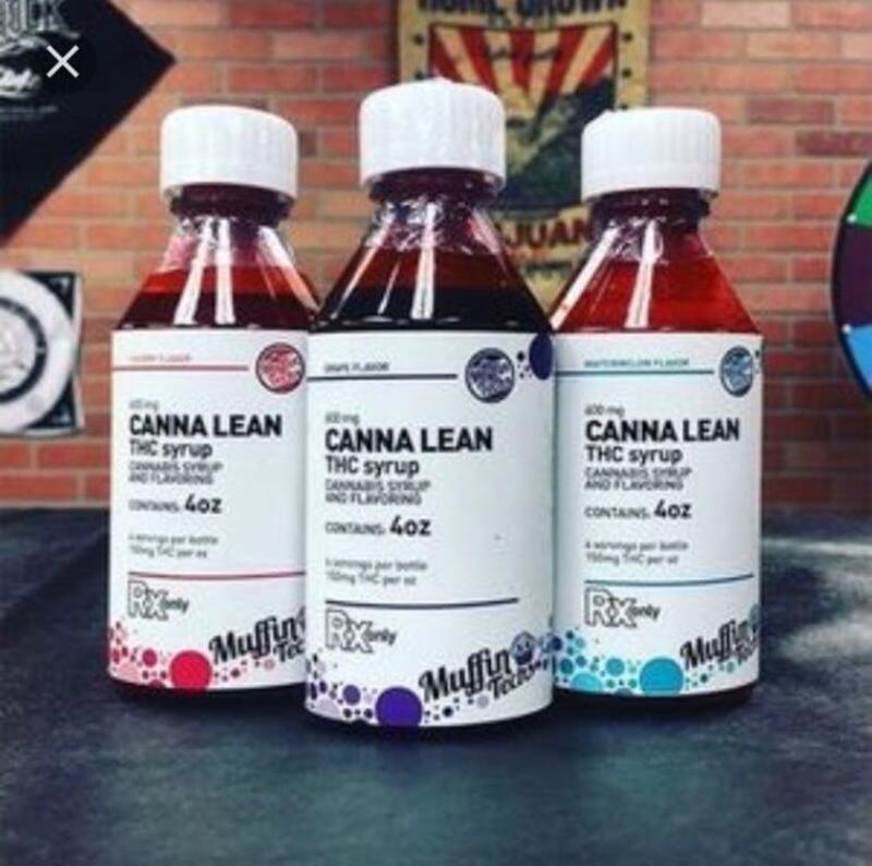 Muffin Tech Canna Lean THC Syrup