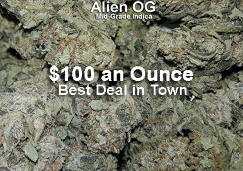 Alien OG Midgrade $100 oz