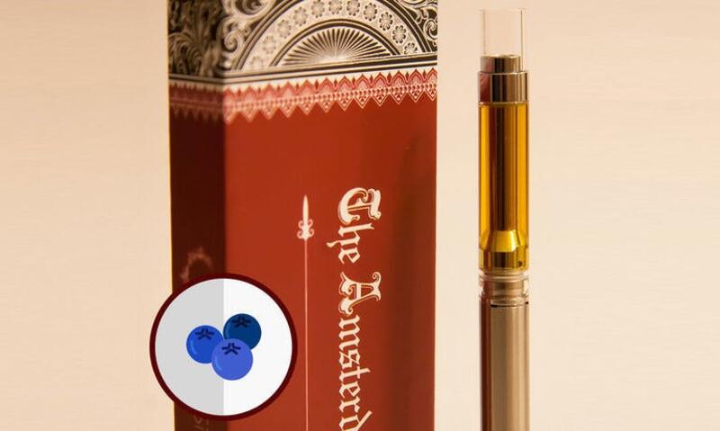 2g Hybrid Vape Cart Blueberry King XIII from The Amsterdam Company 91% THC