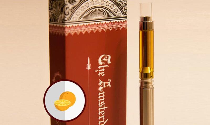 2g Indica Vape Cart The Great Tangie & Live Rosin from The Amsterdam Company 91% THC