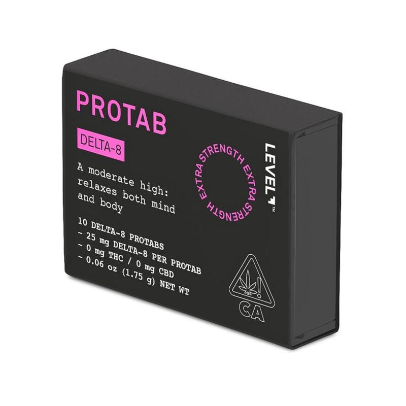DELTA-8 ProTab (25mg d8 each, 250mg d8 total)
