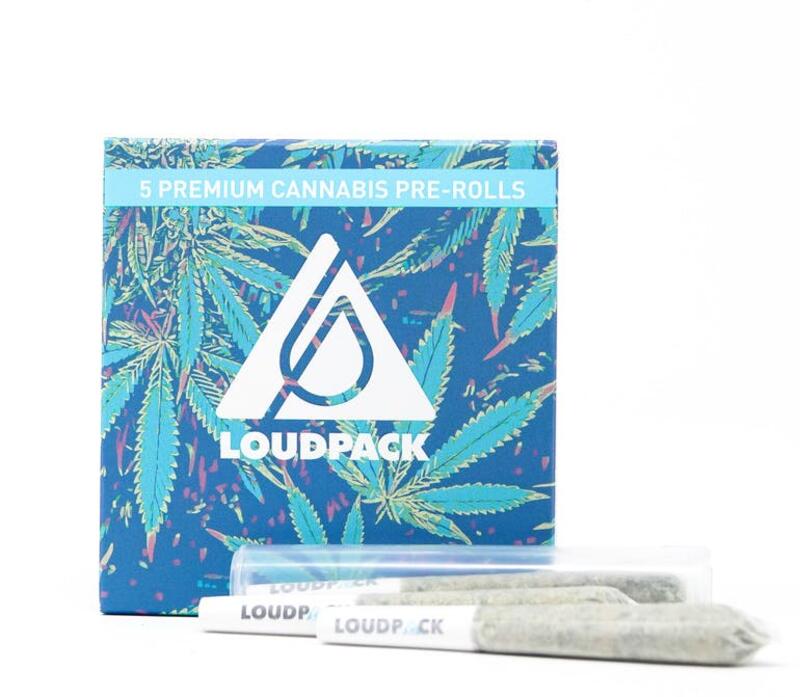 Loudpack 5 Pack .5G Pre-rolls - Sativa
