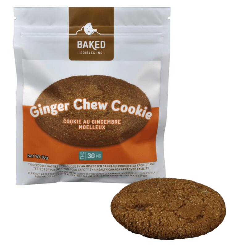 Ginger Chew Cookie 30mg THC