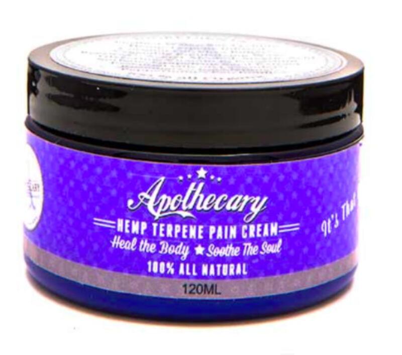 Apothecary Hemp Terpene Pain Cream (Lavender) - 120ml