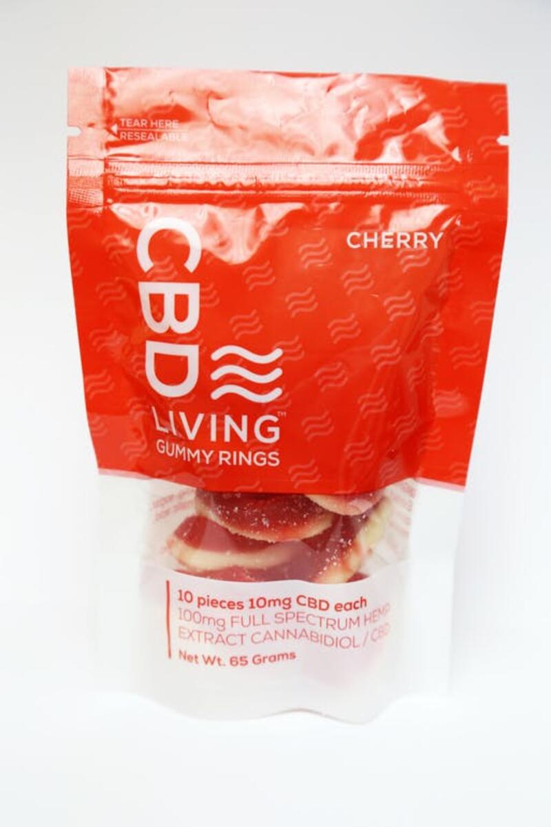 CBD Living Cherry Rings 100mg