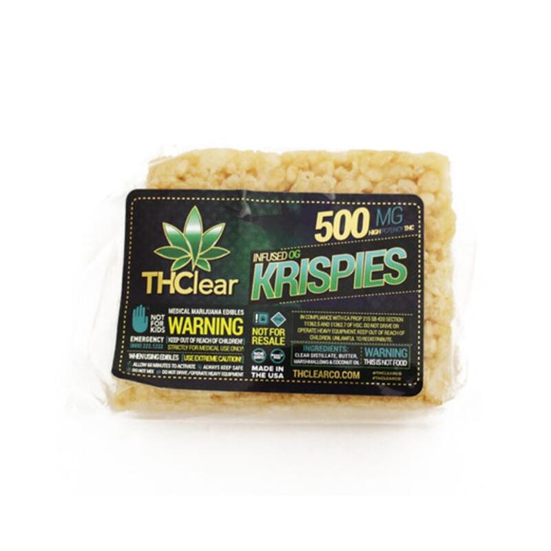 OG Krispies Cereal Bar 500mg