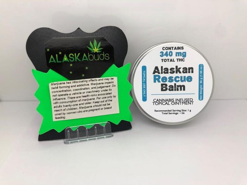 Alaskan Rescue Balm Cannabis infused topical balm from Cold Creek Extracts