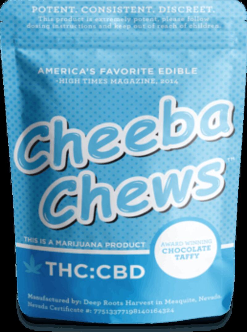 Cheeba Chews: 50mg THC 20mg CBD