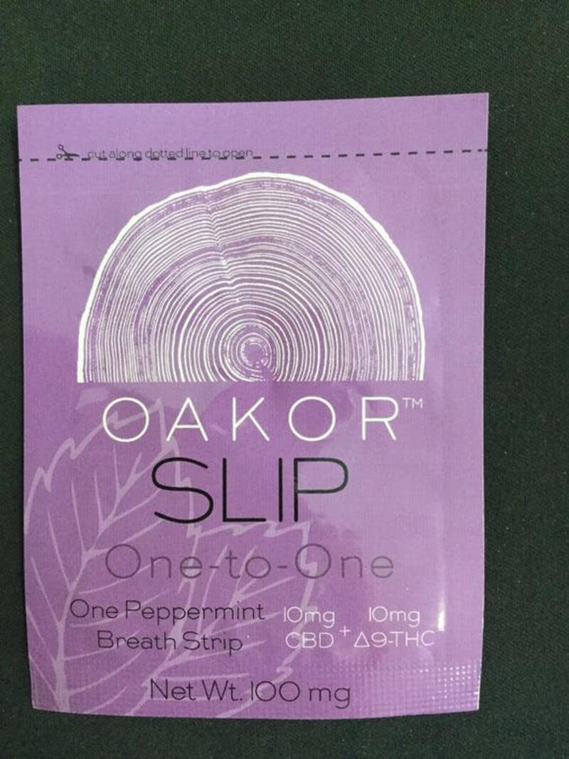 Oakor slip breath strip one-to-one