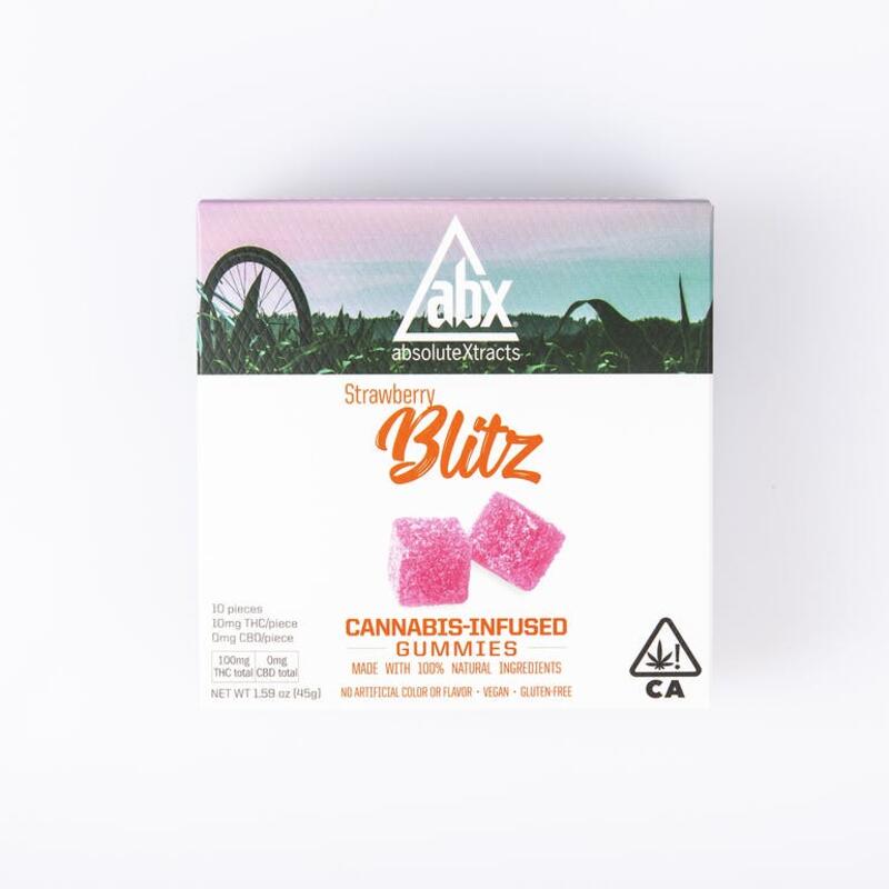 ABX- Strawberry Blitz Gummie