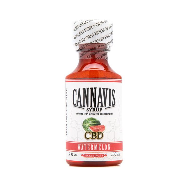 Cannavis Syrup, CBD Watermelon 200mg