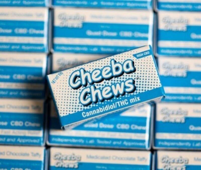 CHEEBA CHEW THC & CBD MIX (BLUE) 50MG/20MG