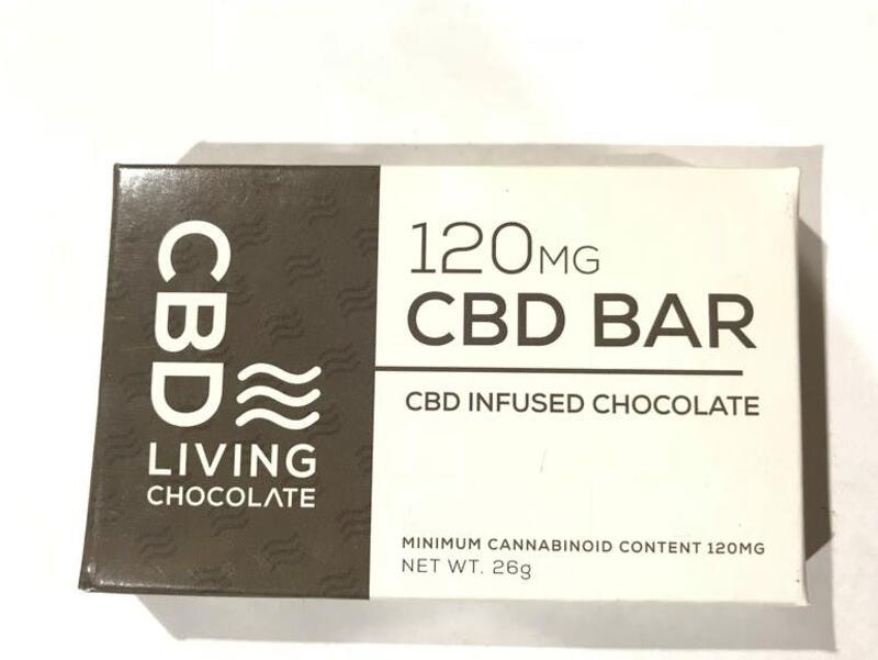 CBD Living Chocolate 120 Mg